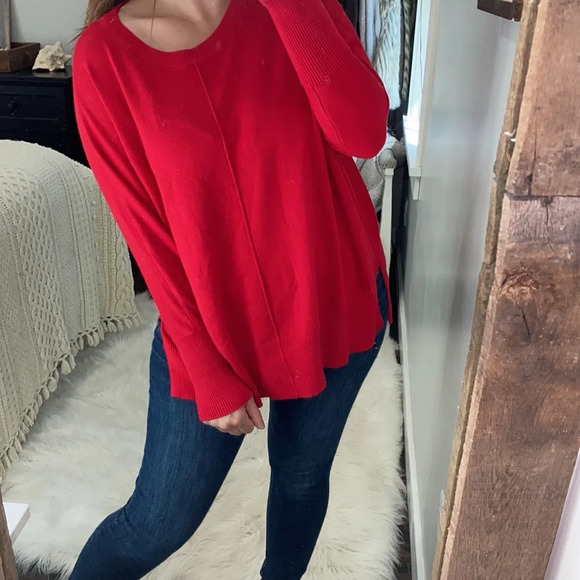 WONDERLY red sweater size medium - Picture 4 of 8